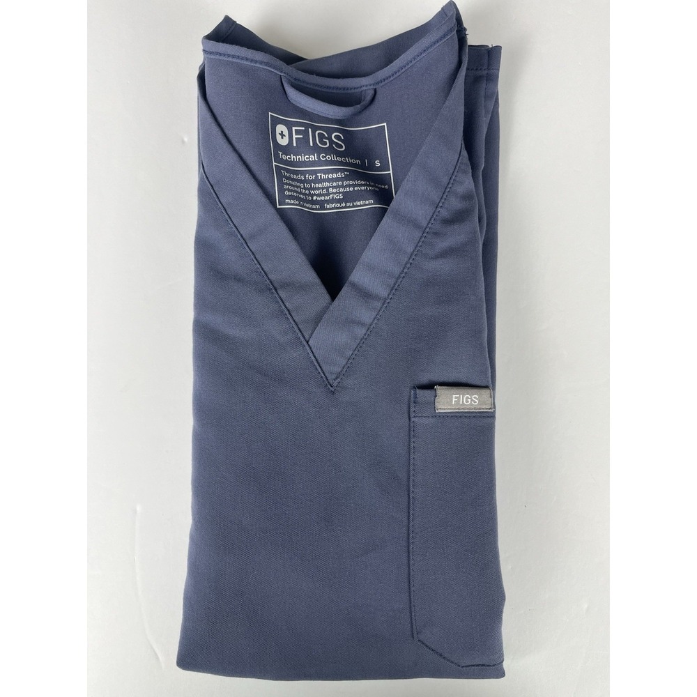 FIGS Technical Collection Catarina One-Pocket Scrub Top Size S PO#2673